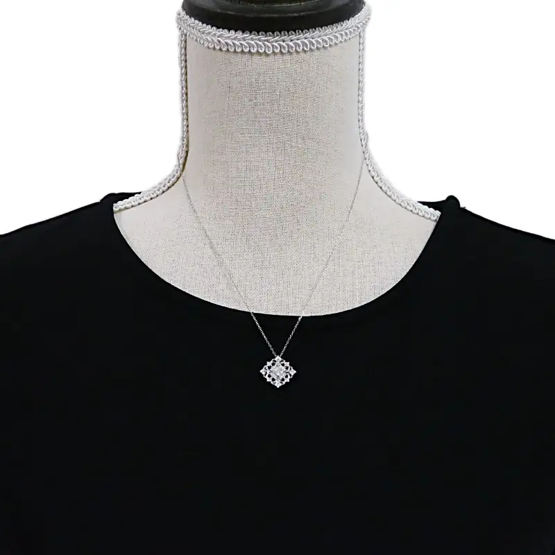 プラチナ ダイヤ トータル0.5ct 45cmペンダント PNI-316