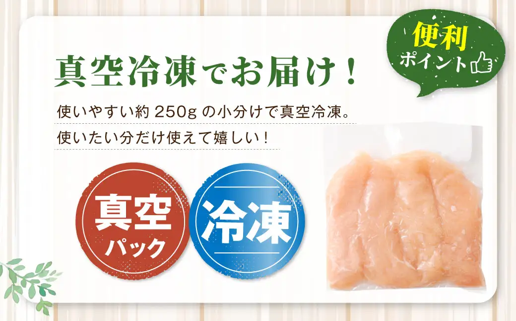 鹿児島県産 若鶏 筋なしささみ 約2.5kg セット カット 筋なし ささみ 小分け 鶏肉 冷凍 AS-4102