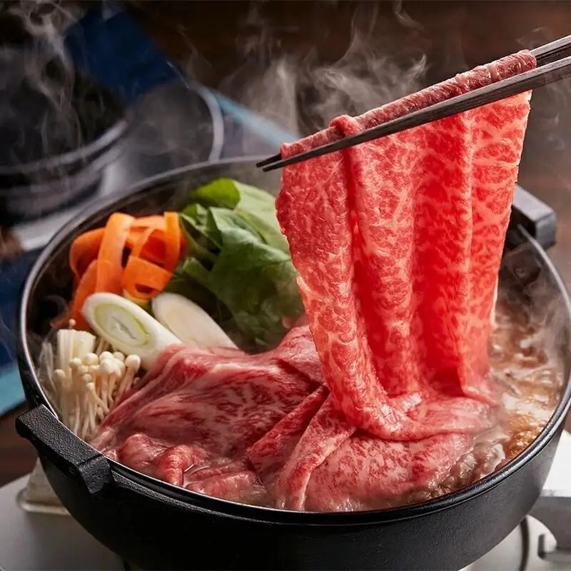 やまぐち和牛燦（きらめき）すき焼き食べ比べセット（800g）（もも400g＋肩ロース400g）