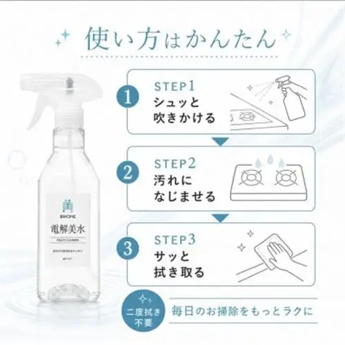 掃除のプロ使用!強アルカリ電解水の力 2Lパック【1717737】