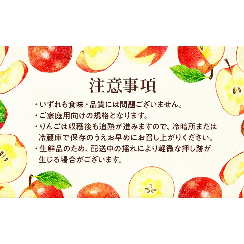 【★先行予約】【訳あり】長野県産りんご（サンふじ）5kg 家庭用 見た目にワケあり 味はそのまま 林檎 果物 長野県 上田 信州