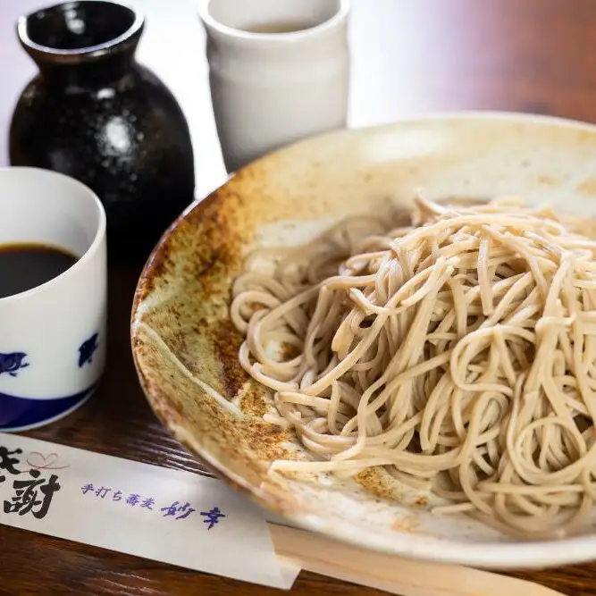 お蕎麦のコース料理食事券 3名様 手打ちそば 白川郷 8割そば[S009]