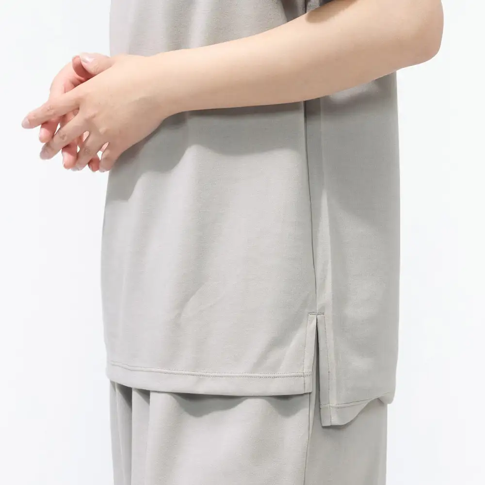 リカバリーウェア/レディス半袖Tシャツ/XLサイズ/セピア