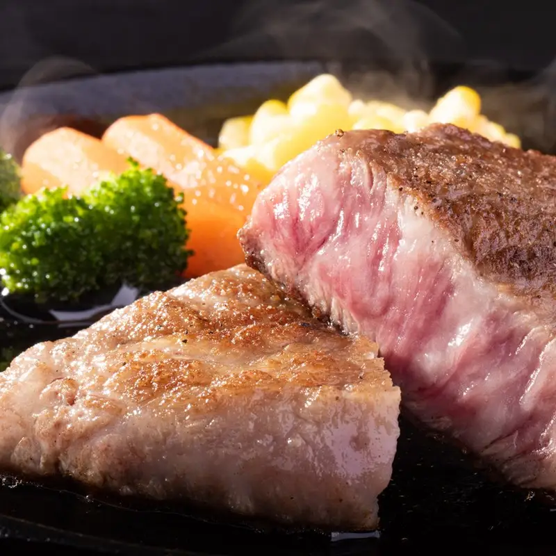 【厳選希少部位】【A4～A5】博多和牛ミスジステーキ 約500g（100g×5p）【株式会社木村食品】_HA2035 牛肉 国産 和牛 ステーキ 福岡県宗像市 宗像市 福岡 宗像