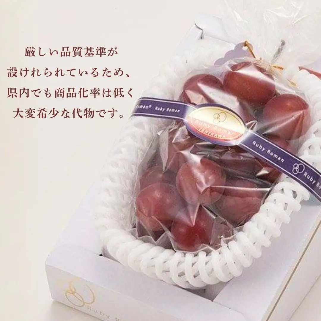 2026年 先行予約 ルビーロマン ぶどう 1房 500g 以上