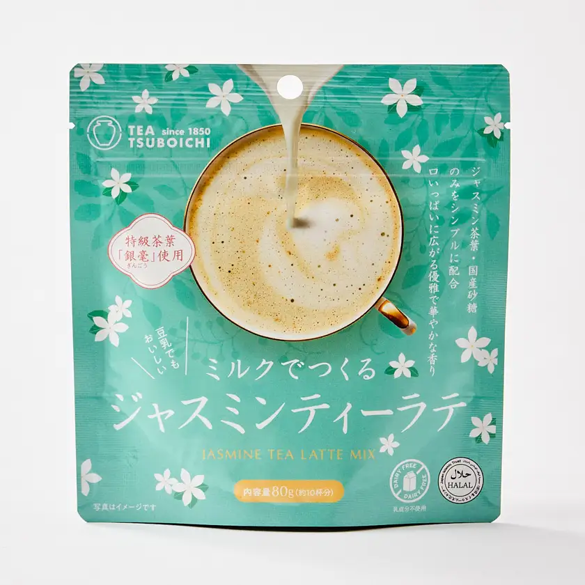 【お試し6個入り】添加物なし　ミルクでつくるジャスミンティーラテ80g【1749330】
