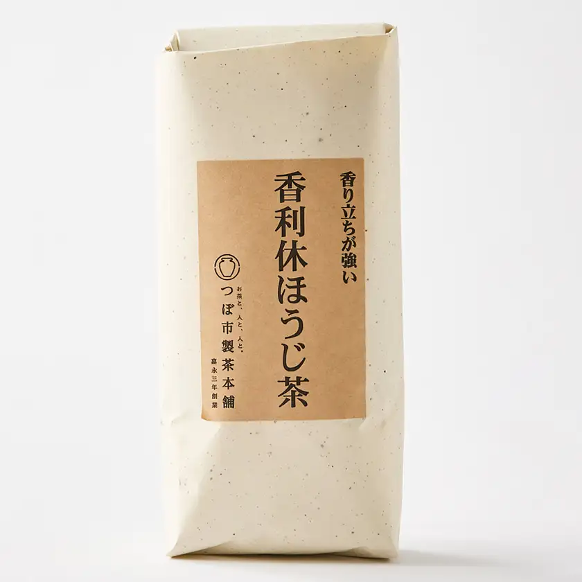 【2袋入り】贈答用推奨!!国産原料100%　一番茎使用　香利休ほうじ茶150g【1749343】