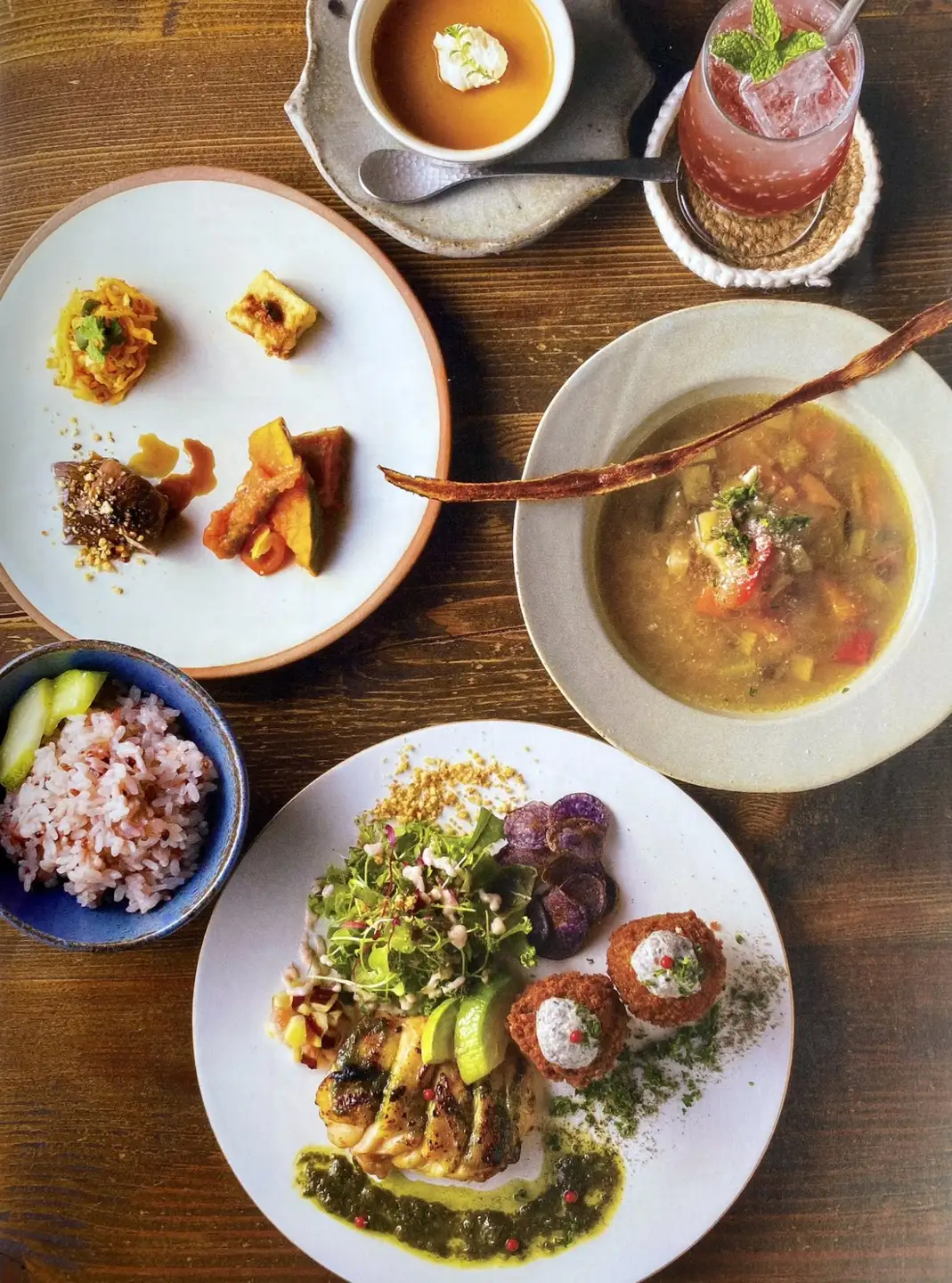 かもそう食堂　豊穣コース　ペアチケット | ランチ 発酵