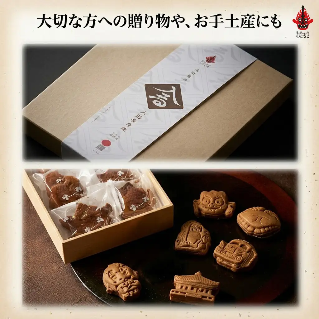 【和菓子】人形長命焼12個入 | 和菓子 豊後高田市