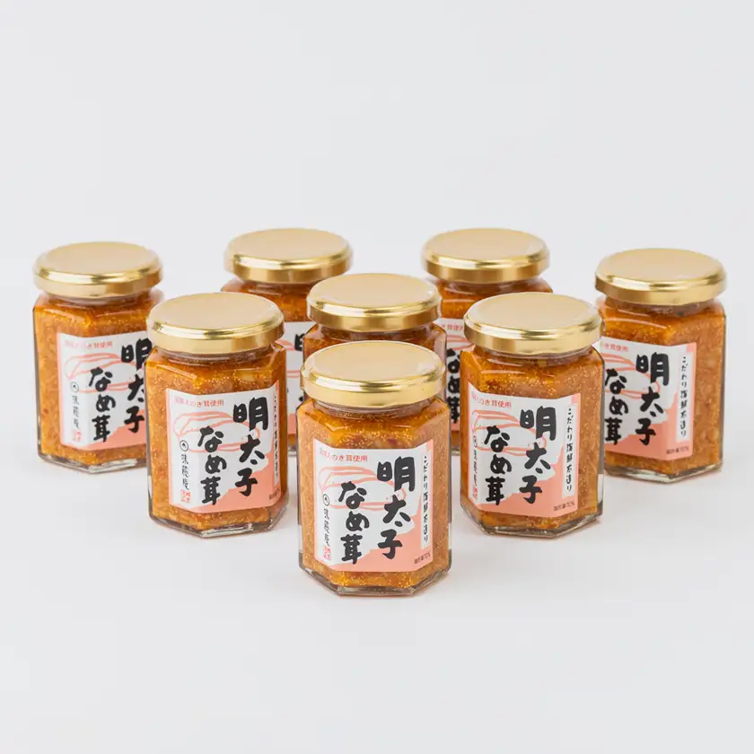明太子なめ茸(8本セット)【1749461】