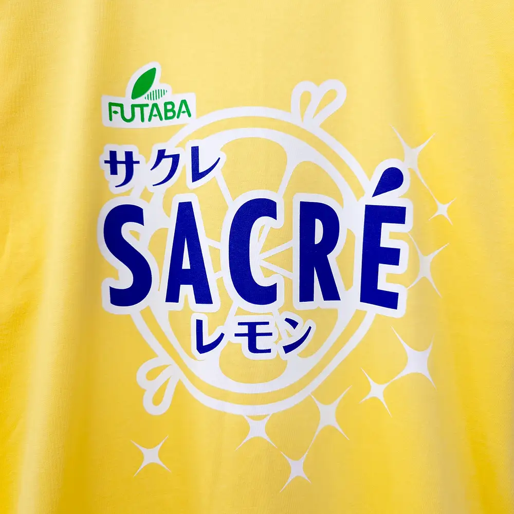 【フタバ食品コラボ】サクレレモンTシャツ | コラボ オリジナル 男女兼用 綿100% 栃木県 宇都宮市 トチギマーケット