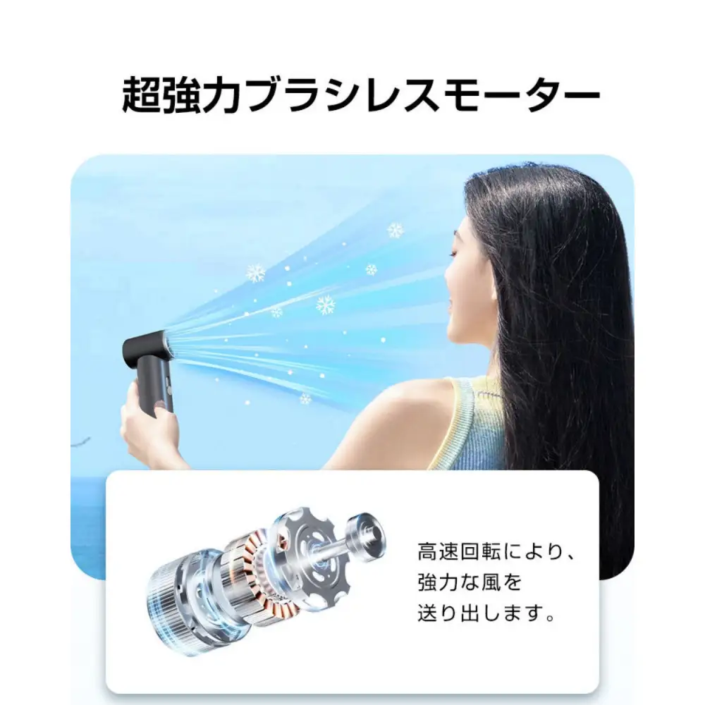 【グリーン】ミニポータブルファン 手持ちターボ扇風機 3段階風量 2026夏 卓上 ポータブル扇風機 4000mAh 14.8Wh 大容量 type-c充電式 モバイルバッテリー iPhone/スマホ充電 瞬間冷感 コンパクト 強風 超軽量 小型 猛暑対策 巻き込み防止 90日安心保証付き 【PL保険加入済み製品・安心】