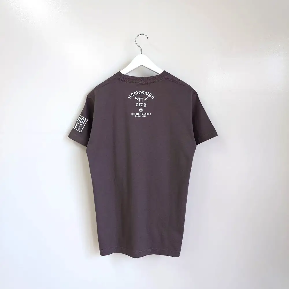 【宇都宮ライトレールコラボ】LRT胸元ロゴデザインTシャツ | コラボ オリジナル 男女兼用 綿100% 栃木県 宇都宮市 トチギマーケット