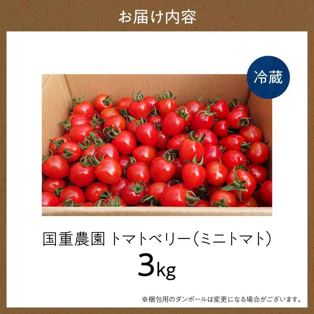 いちご型ミニトマト 「トマトベリー」 3Kg いちご型ミニトマト 北海道余市町 自根栽培 濃厚_Y165-0001
