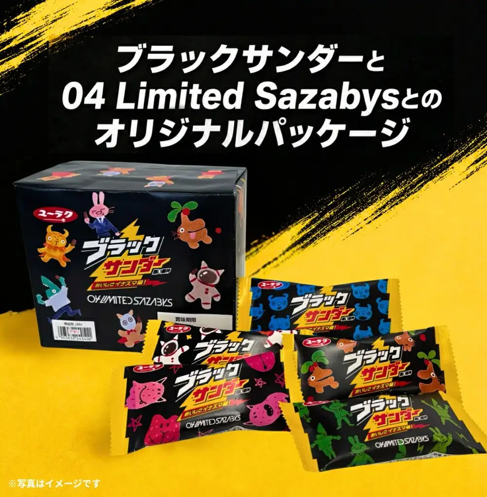 【豊橋市ふるさと納税限定】04 Limited Sazabys×ブラックサンダー　TOYOHASHI  オリジナルBOX