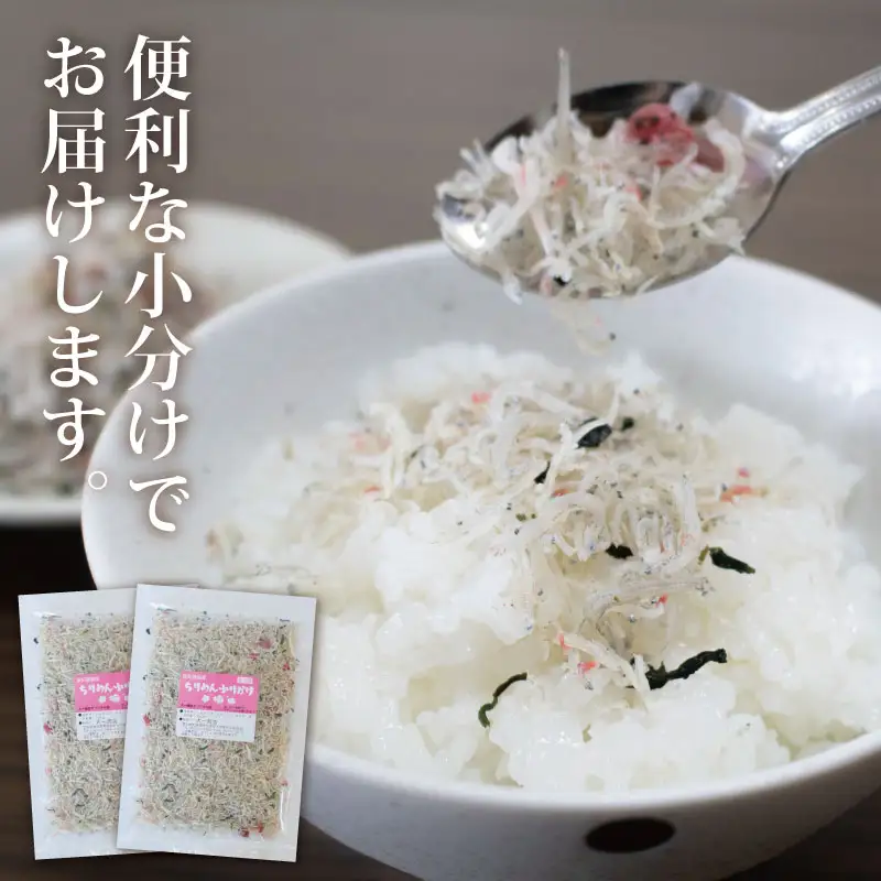 ちりめんじゃこ ふりかけ 梅 計200g 100g×2パック 南知多篠島産 大一商店 愛知県 南知多町