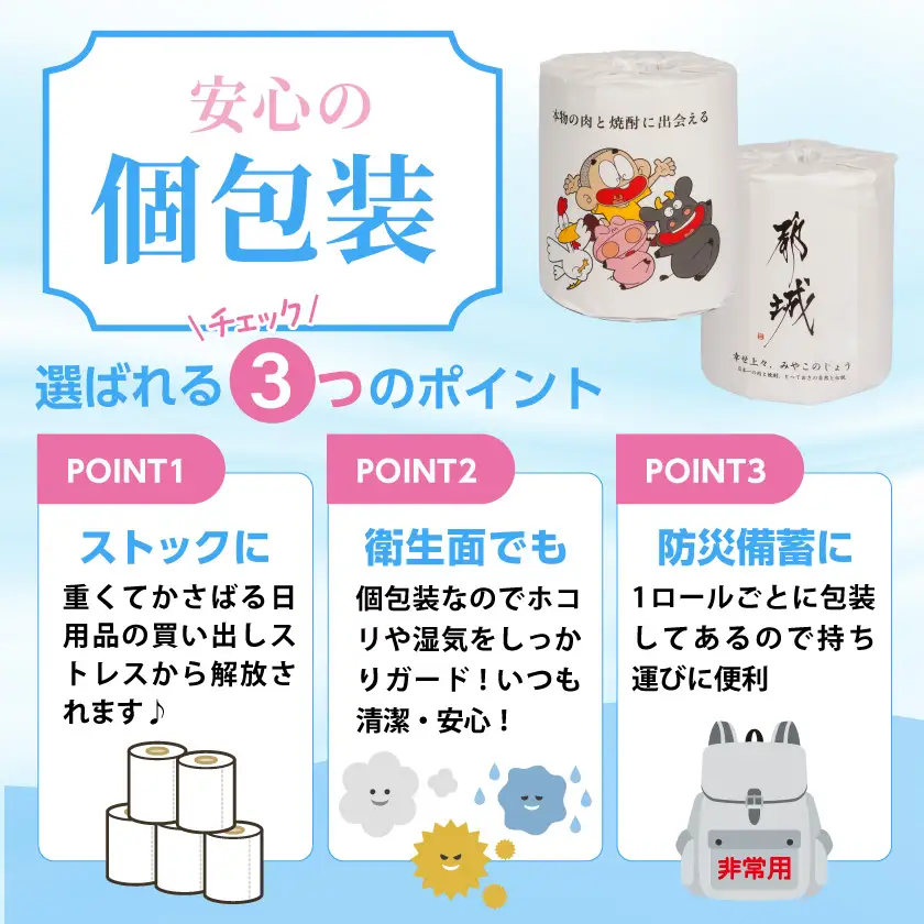 トイレットペーパー ダブル 100ロール ≪14日以内に発送≫〔12-I5-TP100-R〕トイレット