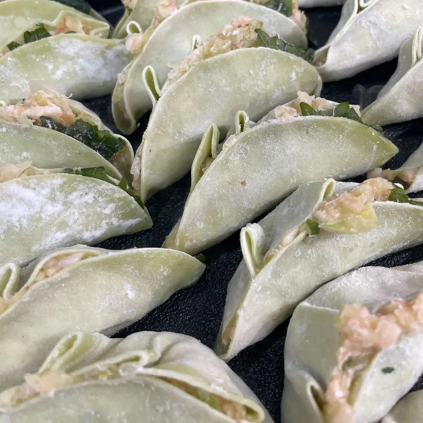 手作りしそ餃子 50個 国産 ぎょうざ おかず 岐阜市 / ながらぱいたん珀[ANHY002]