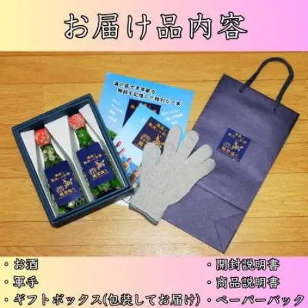 【ギフトセット】海底で熟成した日本酒 純米吟醸 2銘柄×各1本(300ml)【1754122】