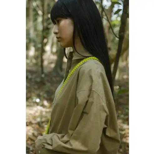 ロングタイプのストラップOnawa（MADE IN FUKUOKA）【イカスミブラック】