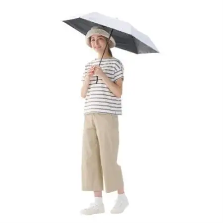 ソーラーブロック日傘・オートコンパクト　S(晴雨兼用) 通勤でも使えるアウトドア日傘81336746【1754250】