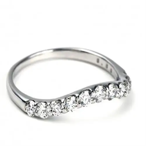 プラチナウェーブダイヤモンドリング 0.50CT R3609DI-P2 #11【配送不可地域：離島・沖縄県】【1755024】