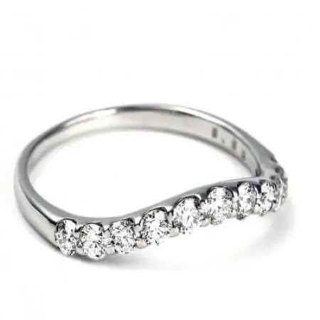 プラチナウェーブダイヤモンドリング 0.50CT R3609DI-P2 #15【配送不可地域：離島・沖縄県】【1755033】
