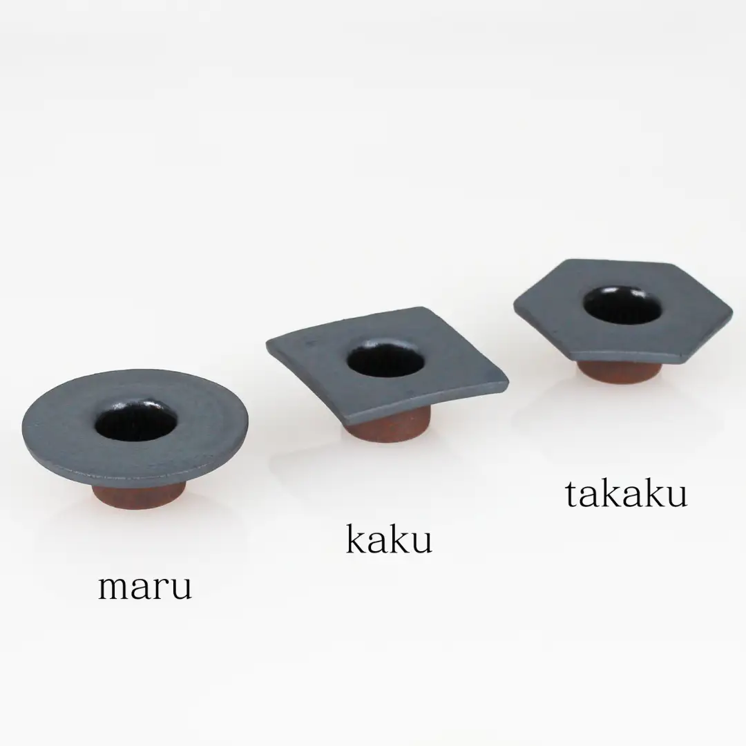 【安田瓦】 MYK KENZAN-aya／kaku 剣山-彩 瓦花器 丸三安田瓦工業 花器 剣山 花瓶 生け花 いけばな 生花 花 アレンジメント 華道 フラワーベース 陶器 インテリア ブランド 伝統 新潟県 阿賀野市 1M23012