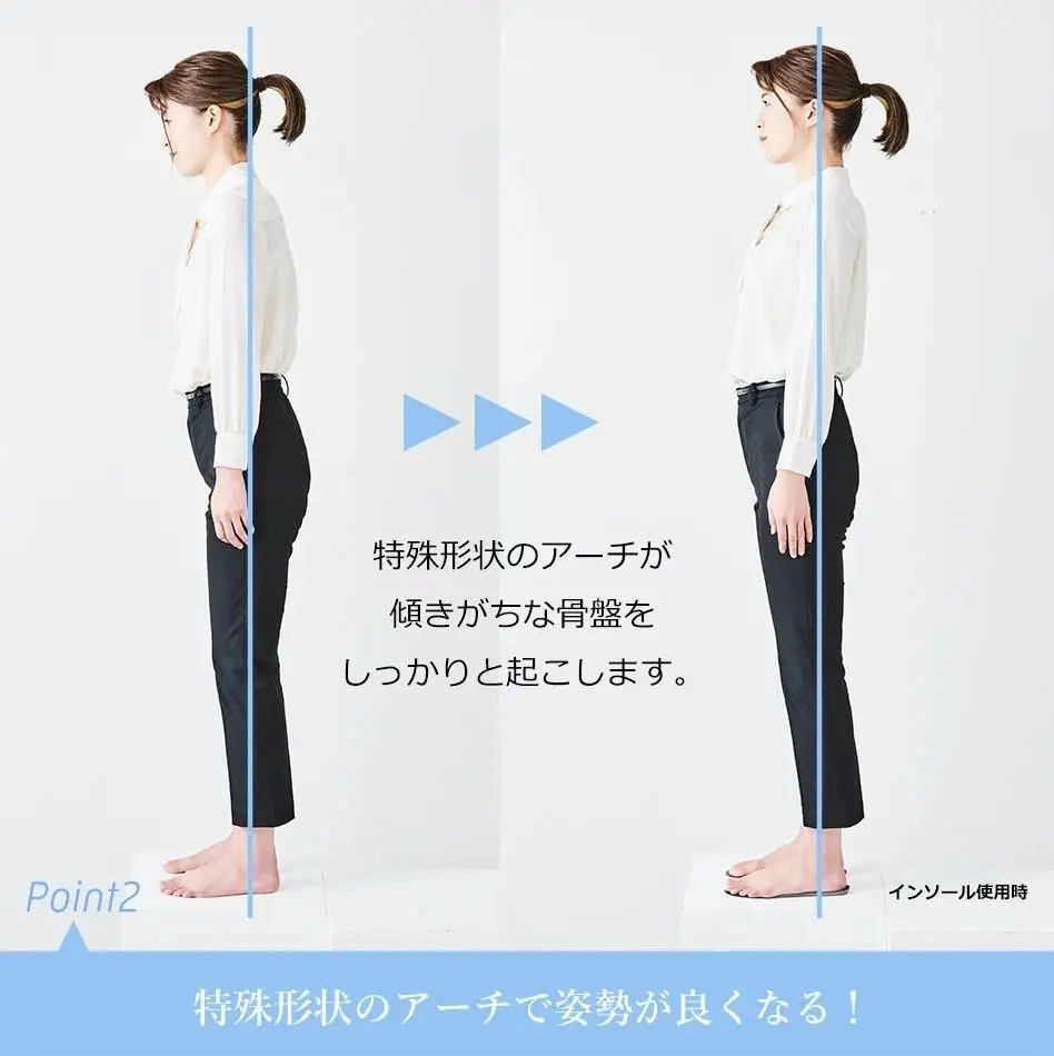 美脚に導く骨盤ケアシューズyui　エナメルブラック（サイズ21.5cm）
