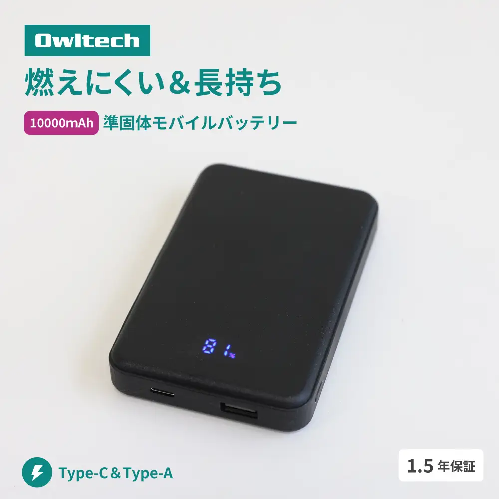 ガジェットポーチ 5点セット オウルテック モバイルバッテリー