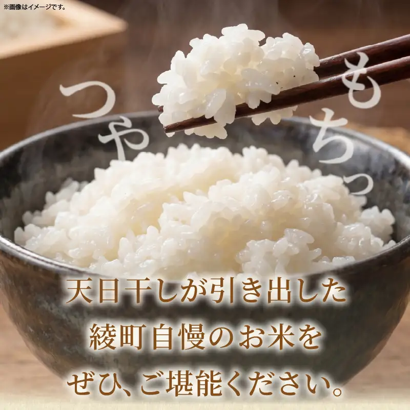 天日干しが引き出す お米の旨味 日向江戸米（にこまる）【玄米】計10kg 国産米 ブランド米 農薬不使用 化学肥料不使用 無農薬 ごはん ご飯 おにぎり お弁当 冷めても美味しい もっちり食感 和食 主食 人気 おすすめ 宮崎県 綾町 送料無料_A0038-030