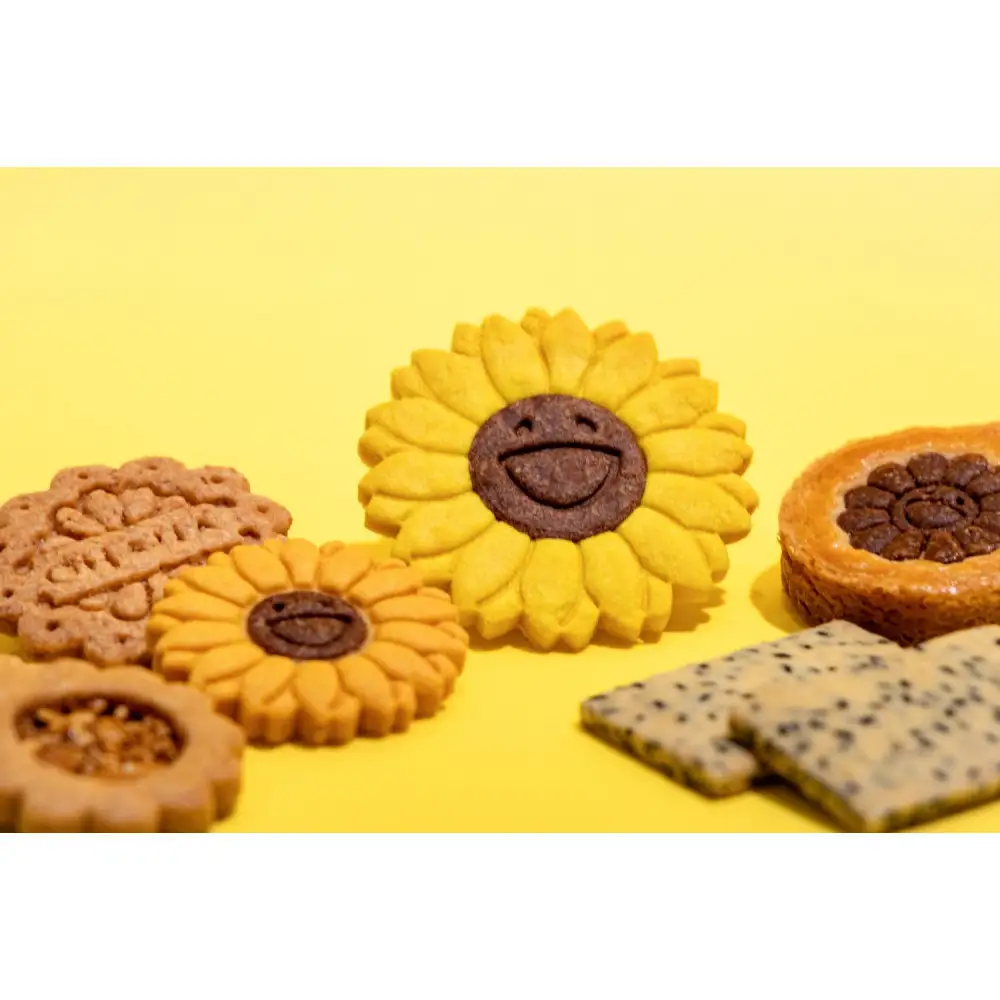 【ふるさと納税限定】となりの開花堂 夏のひまわりクッキー缶｜京都 クッキー缶 人気