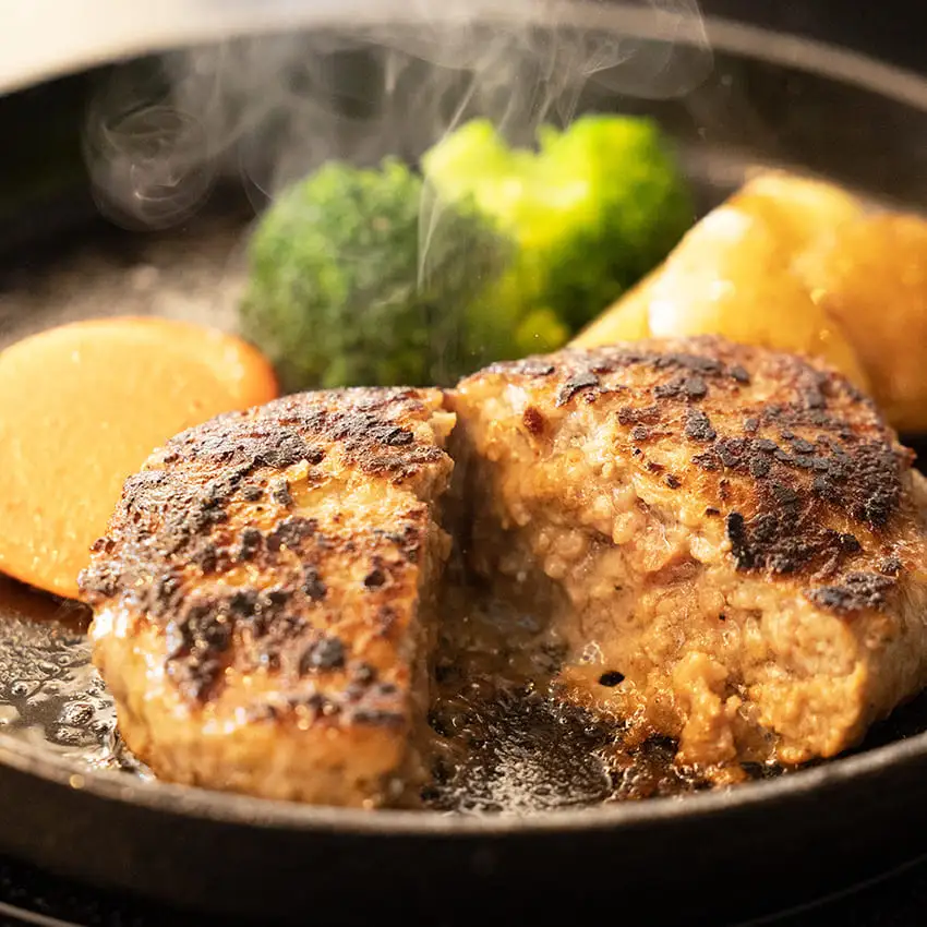 淡路産玉ねぎを使用したお肉屋さんが本気で作ったこだわりのハンバーグ アサイミート 黒毛和牛ハンバーグ 140g 8個セット