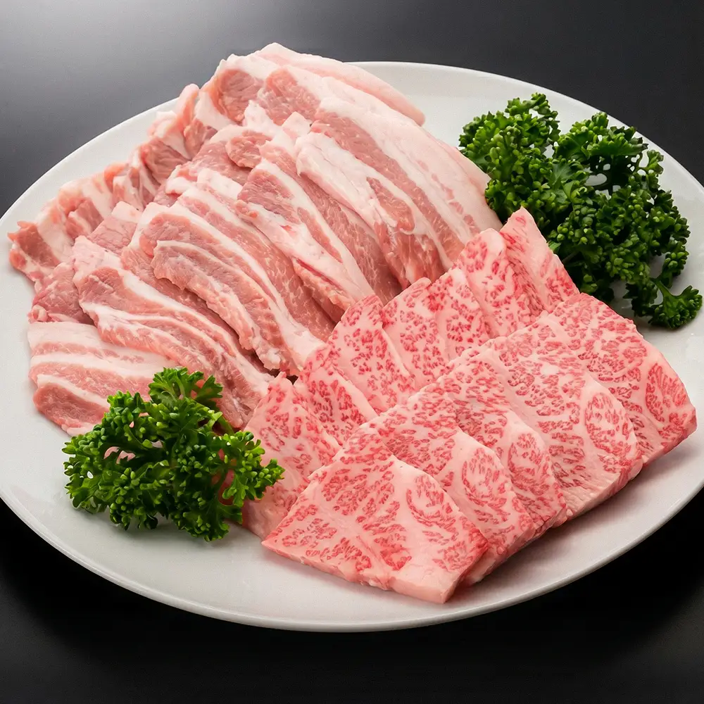 【2026年10月発送開始】肉 全3回定期便  山形牛 モモステーキ カルビ 肩ロース 豚バラ 焼肉 すき焼き ik-gt3xx-10
