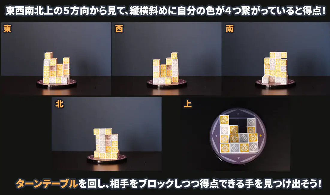 立体四目並べ オルソノームズ 豪華版| パズル ゲーム ボードゲーム ファントムラボゲームズ