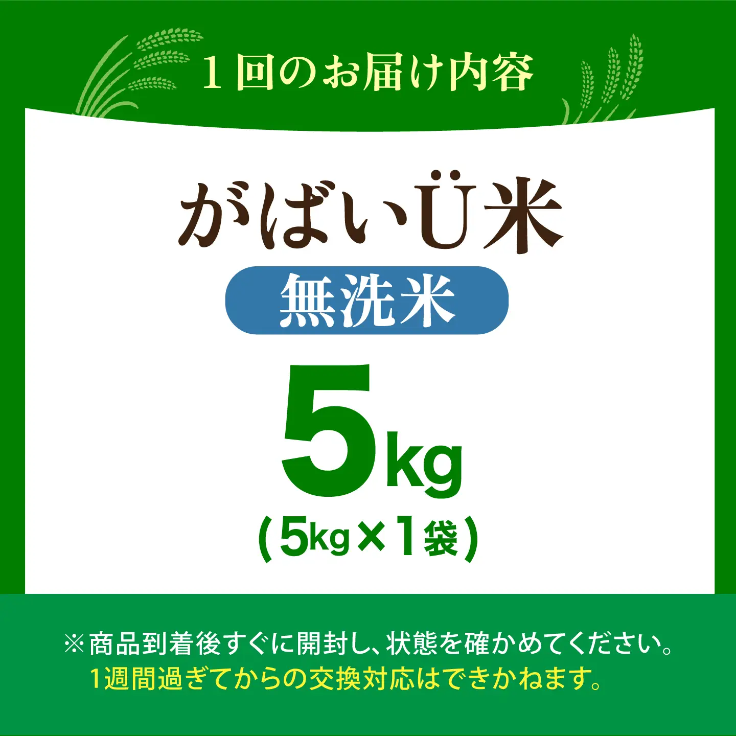 【全3回定期便】がばいU米（うまい）無洗米 5kg 【大塚米穀店】[HBL155]