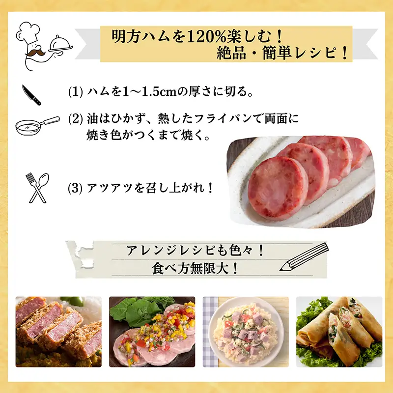 明方ハム Cセット 計2640g【JAめぐみの農業協同組合】 ソーセージ ハム フランクフルト フランク おつまみ 惣菜 晩酌 ディナー 弁当 ビール ワイン 酒のお供 食べ比べ 詰め合わせ 肉 食品 国産 豚肉 1kg 以上 岐阜県 坂祝町 さかほぎ F6M-401