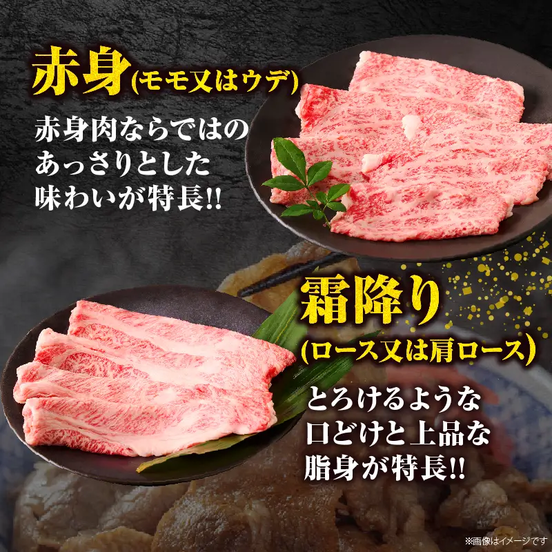 宮崎牛『スライス』3種食べ比べセット(合計300g)肉 牛 牛肉 おかず 国産_T009-037