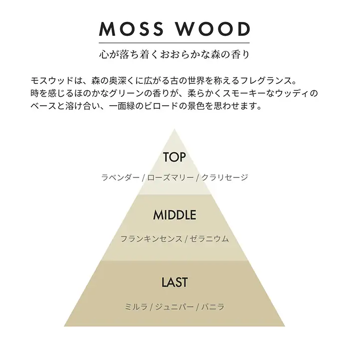 アロマディフューザー (MOSS WOOD /モスウッド・200ml 約3月分) 日本製 天然精油 リードディフューザー 芳香剤 スティック 天然枝付き アロマディフューザー ギフト 新登場 【m109-18-C】【アーチリテイルズ】