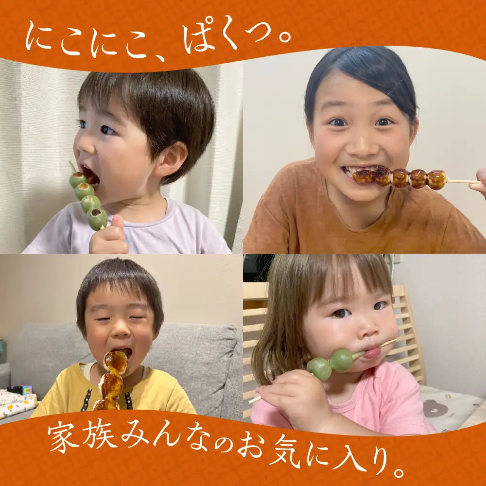 国産米100％よもぎ団子 18本｜団子