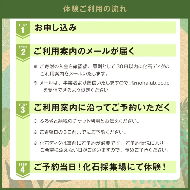 S188-002_化石ディグ利用券(2名様)