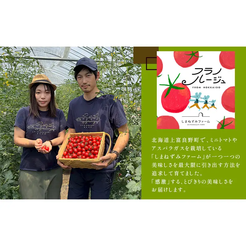 ミニトマト フラノルージュ 完熟 訳あり 北海道産 ミニトマト【2kg】