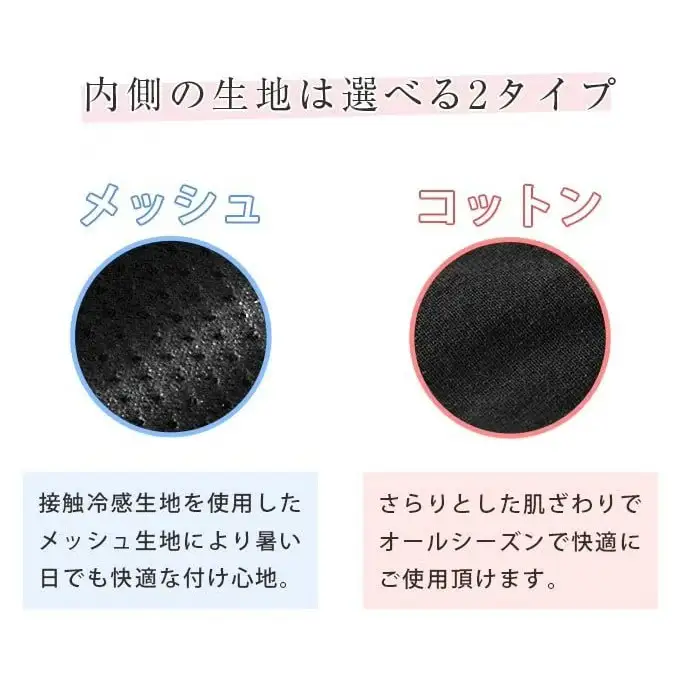 ロサブラン【遮光雑貨】遮光手袋 ブラック Fサイズ [コットンタイプ]