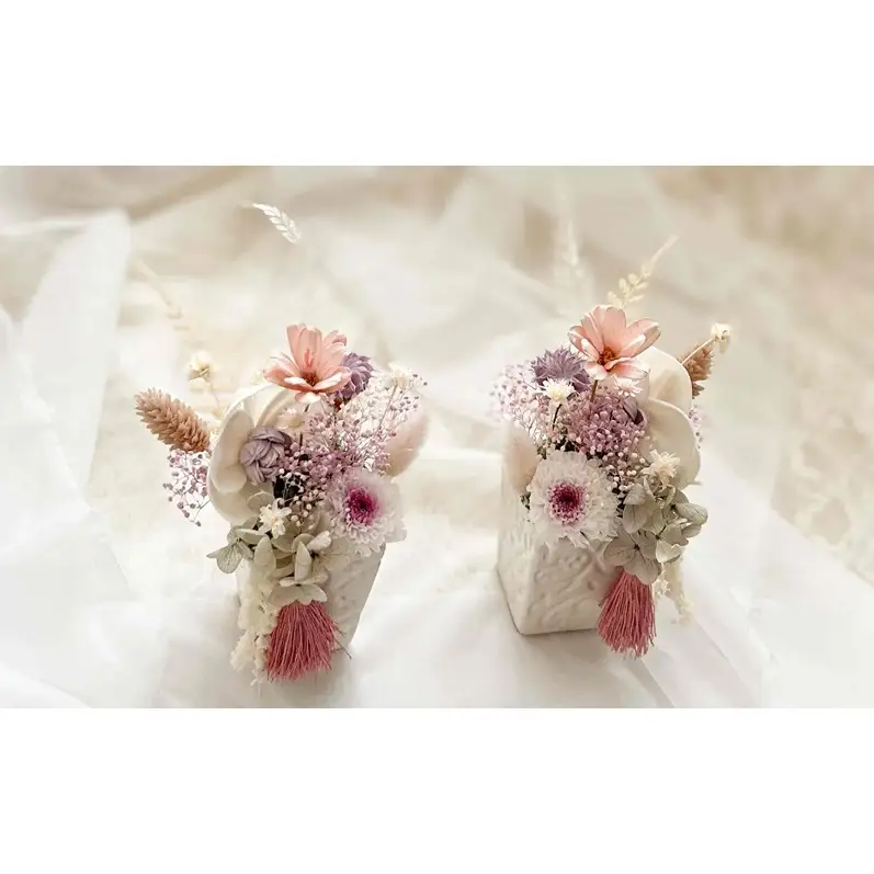 プリザーブド フラワー 仏花 「想花（おもいばな）」 2個セット 花 仏壇用 お供え 仏花