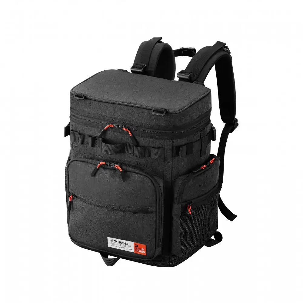 ＨＵＧＥＬ エアロゲルリュック型クーラーバッグ
１５Ｌ AGSC-R15C チャコールグレー