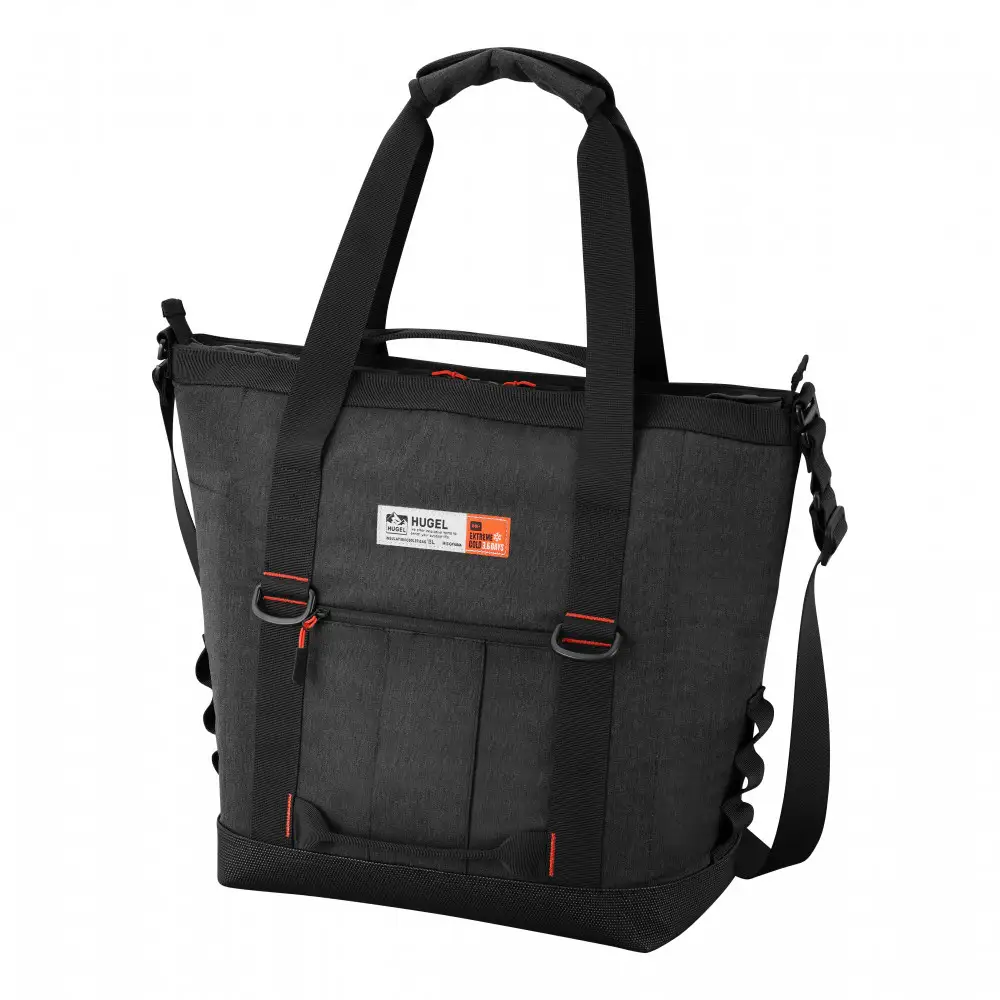 ＨＵＧＥＬ エアロゲルトート型クーラーバッグ
１３Ｌ AGSC-T13C チャコールグレー