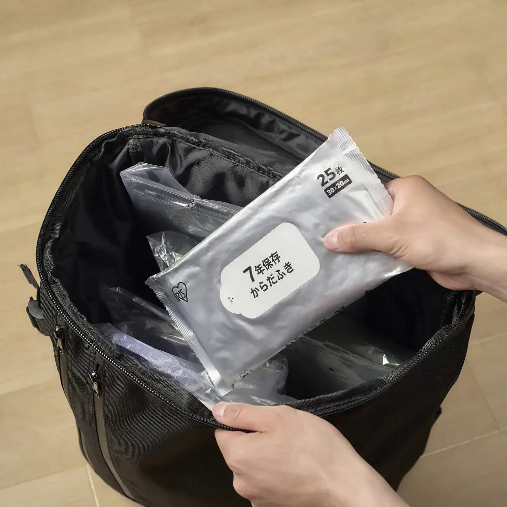 【25枚入り×3個】７年保存からだふき BKD-25N3P