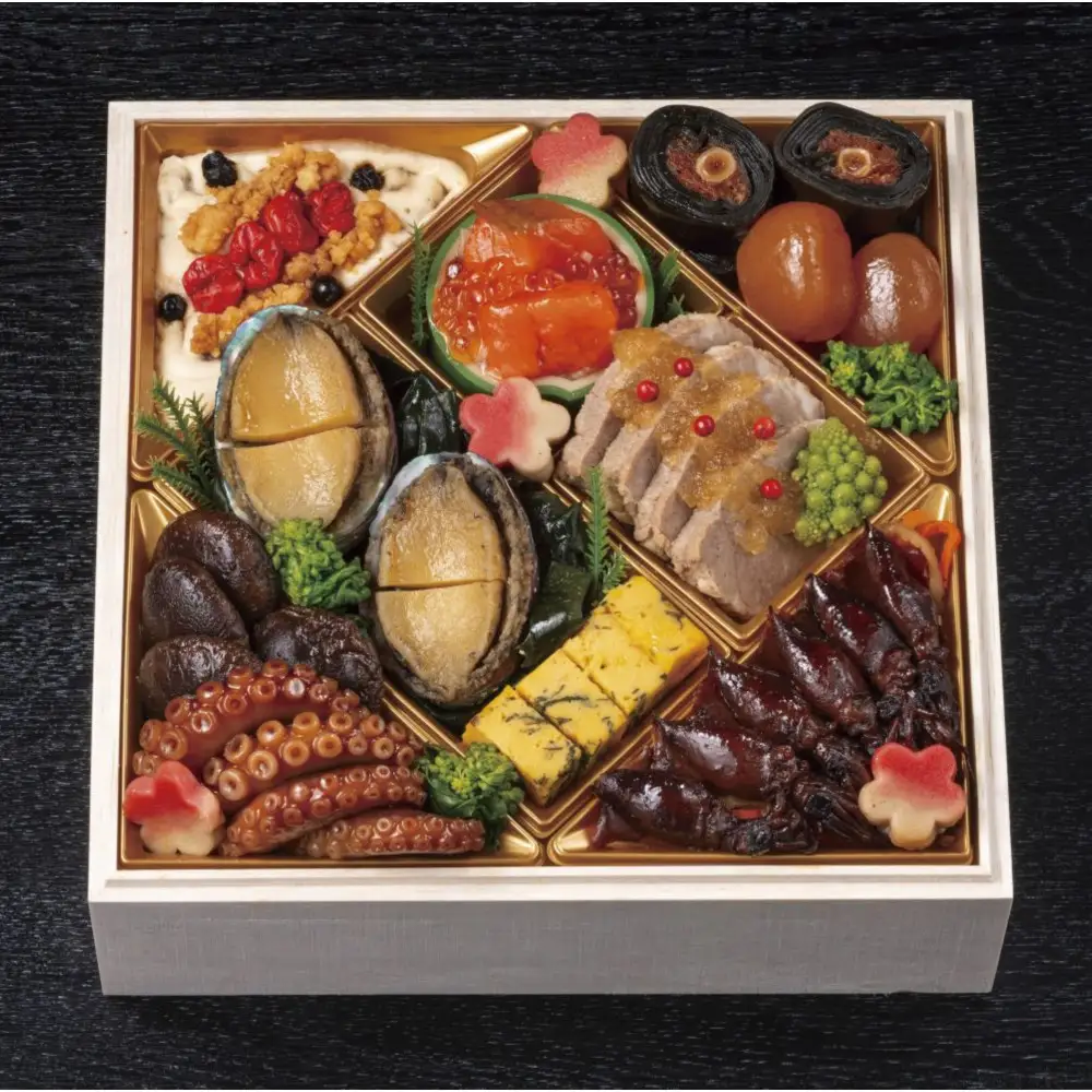 【千里山荘】おせち料理プレミアム三段重