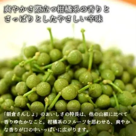 2027年先行予約5月下旬～発送 朝倉さんしょ 200g 生 実山椒 クール便冷蔵 兵庫県産 直送【配送不可地域：離島】【1746873】