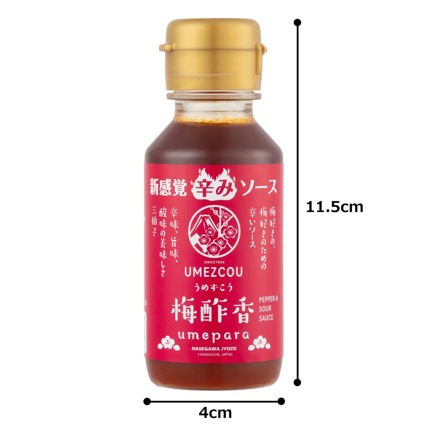 新感覚辛み調味料「梅酢香umezcou」110g×6本セット ALPCG004